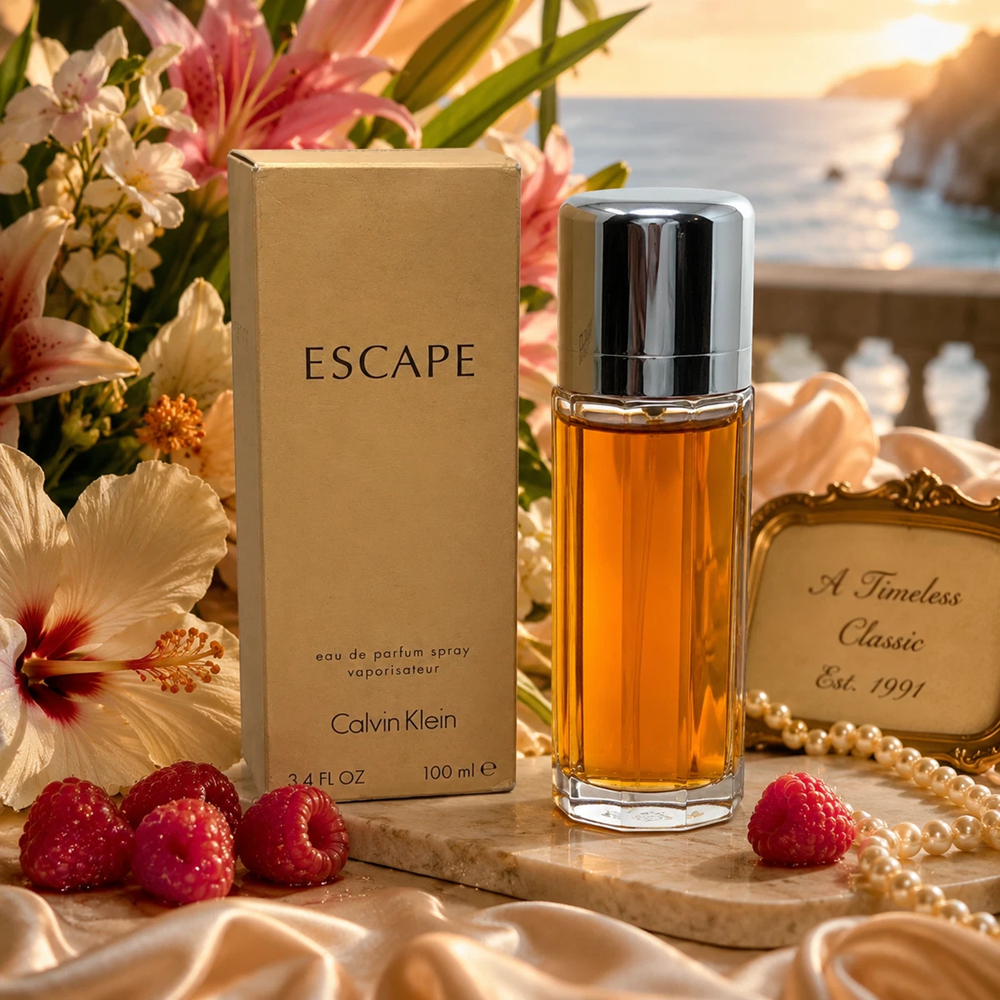 Calvin Klein Escape EDP 100ml - frasco y caja