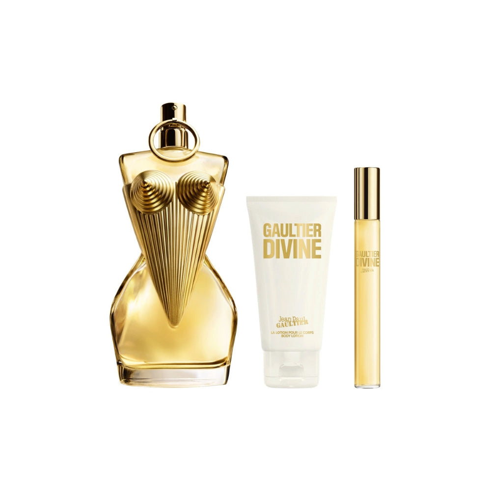 Set Jean Paul Gaultier Divine Edp 100 ml +Body Lotion 75 ml + Travel 10 ml