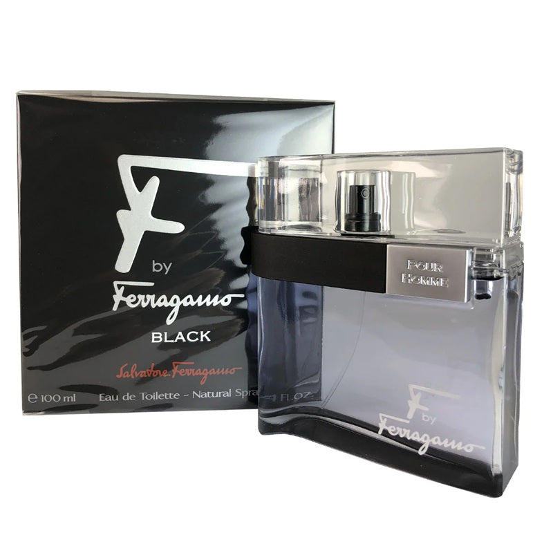 Salvatore Ferragamo F by Ferragamo Black Pour Homme Eau de Toilette 100 ml